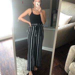 Monteau Stripped Trousers